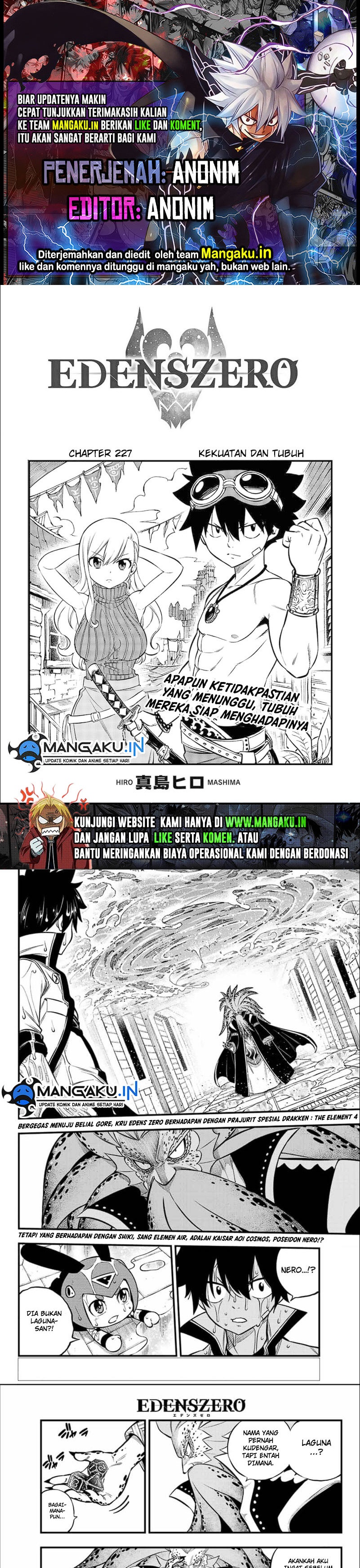 Eden Zero Chapter 227 Bahasa Indonesia